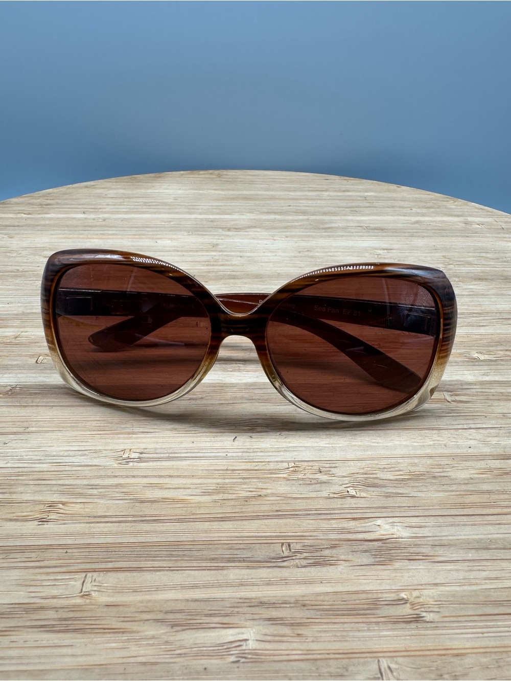 Costa Del Mar Women's Sea Fan 580P Polarized Sunglasses Amber Fade EF81